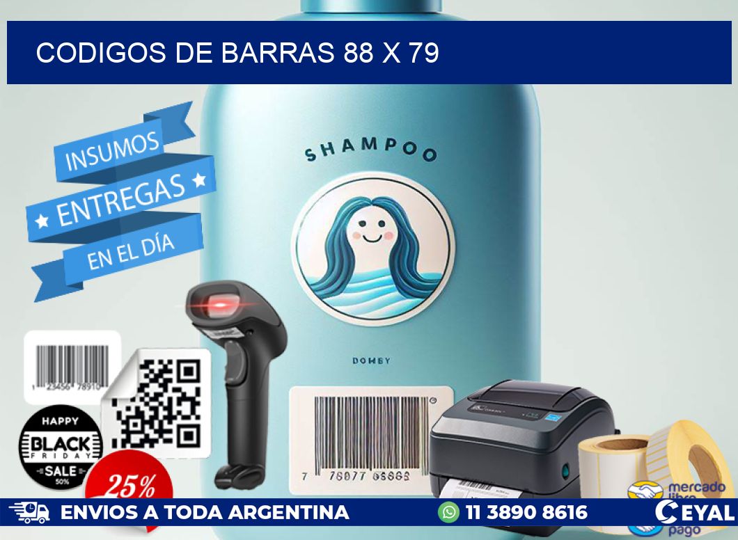 codigos de barras 88 x 79