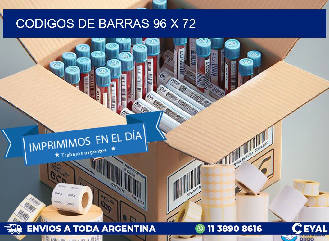 codigos de barras 96 x 72