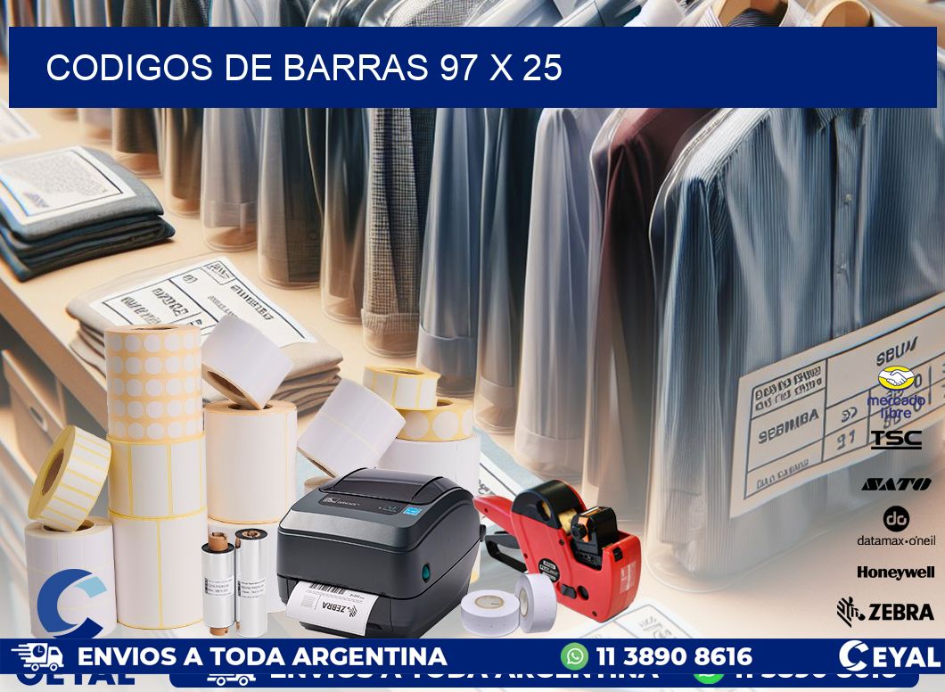 codigos de barras 97 x 25