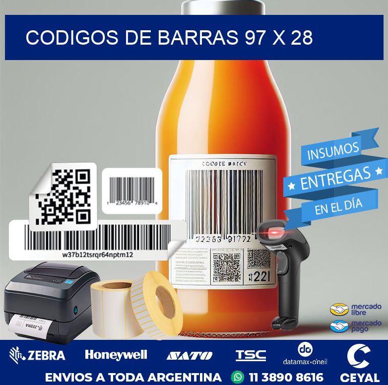 codigos de barras 97 x 28