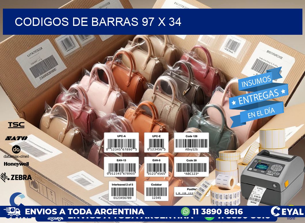 codigos de barras 97 x 34