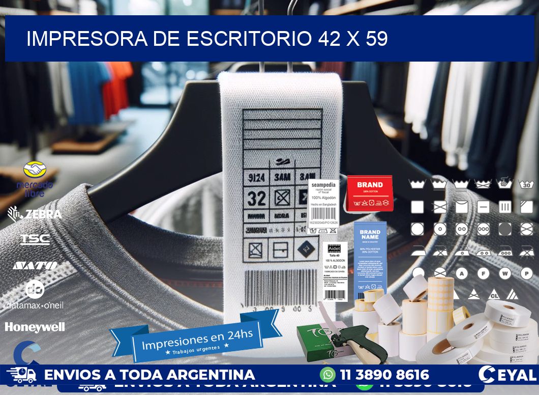 impresora de escritorio 42 x 59