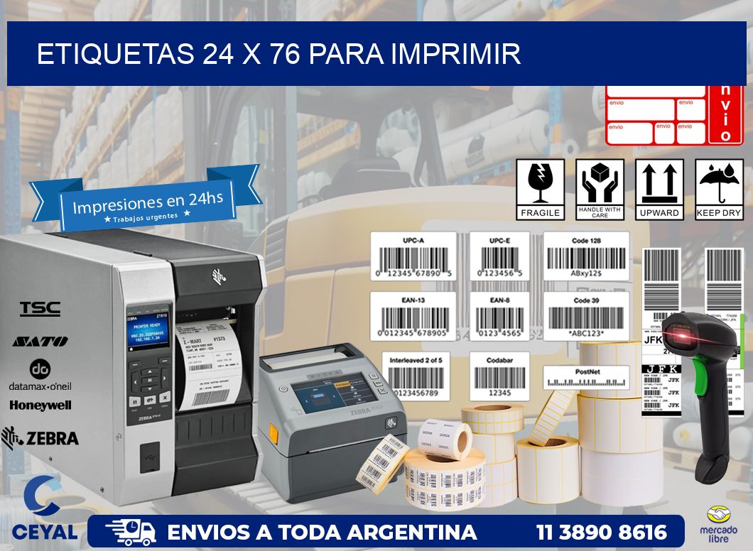ETIQUETAS 24 x 76 PARA IMPRIMIR