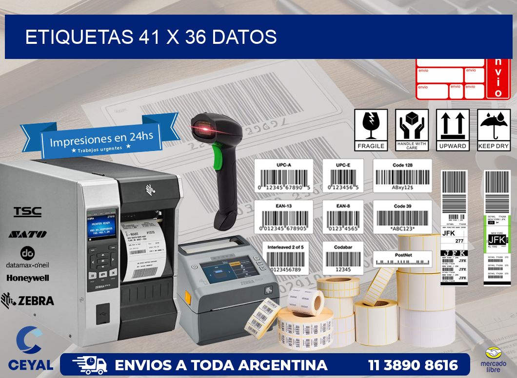 ETIQUETAS 41 x 36 DATOS