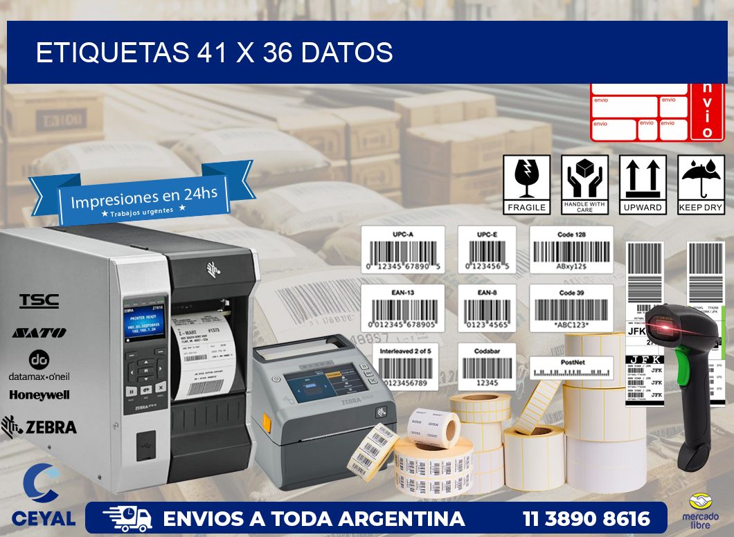 ETIQUETAS 41 x 36 DATOS