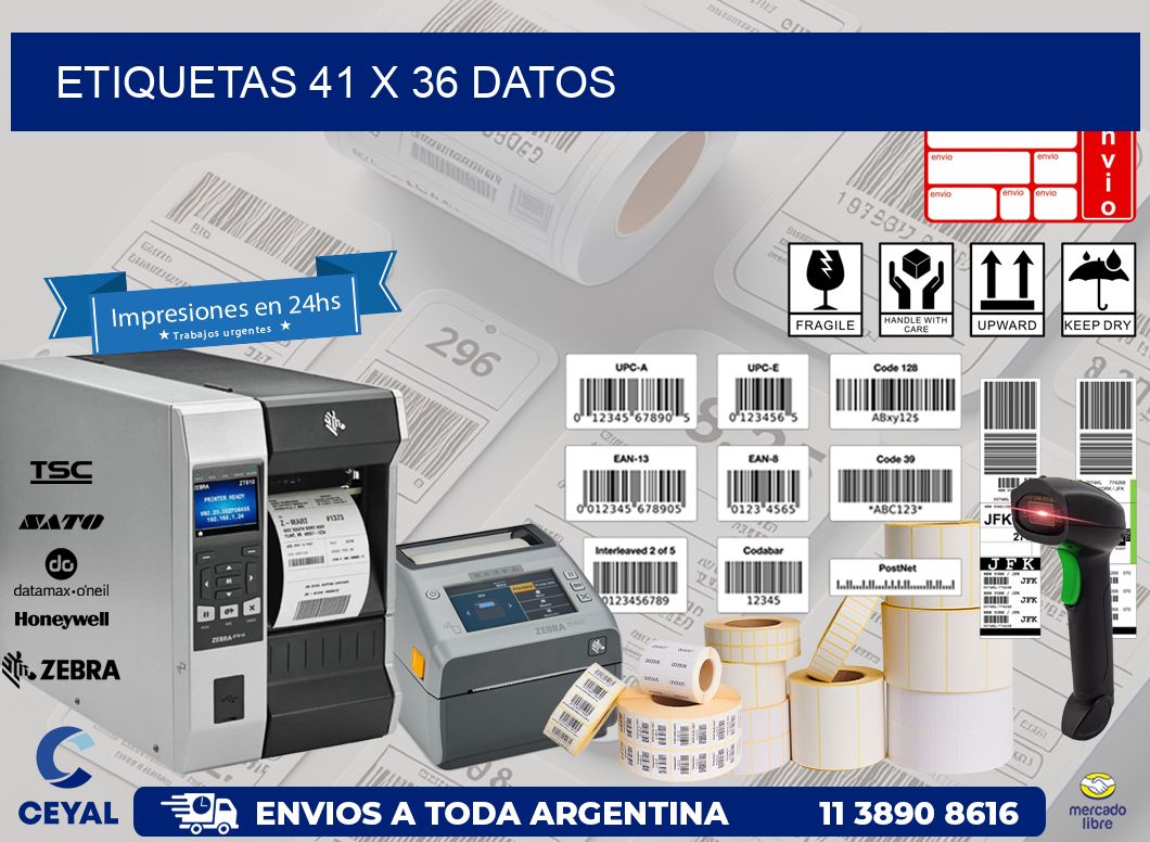 ETIQUETAS 41 x 36 DATOS