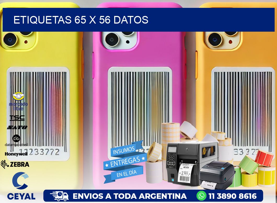 ETIQUETAS 65 x 56 DATOS