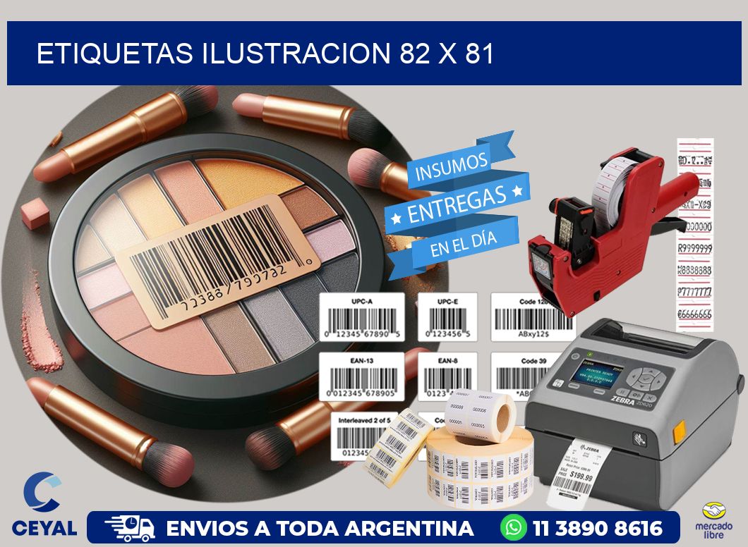 etiquetas ilustracion 82 x 81