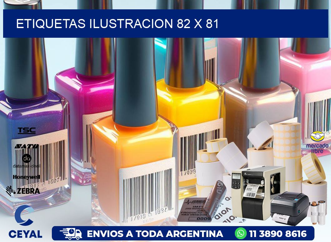 etiquetas ilustracion 82 x 81