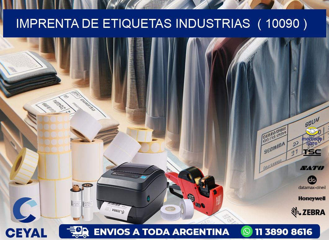 imprenta de etiquetas industrias  ( 10090 )