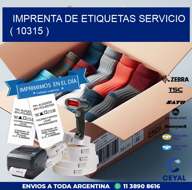 imprenta de etiquetas servicio  ( 10315 )