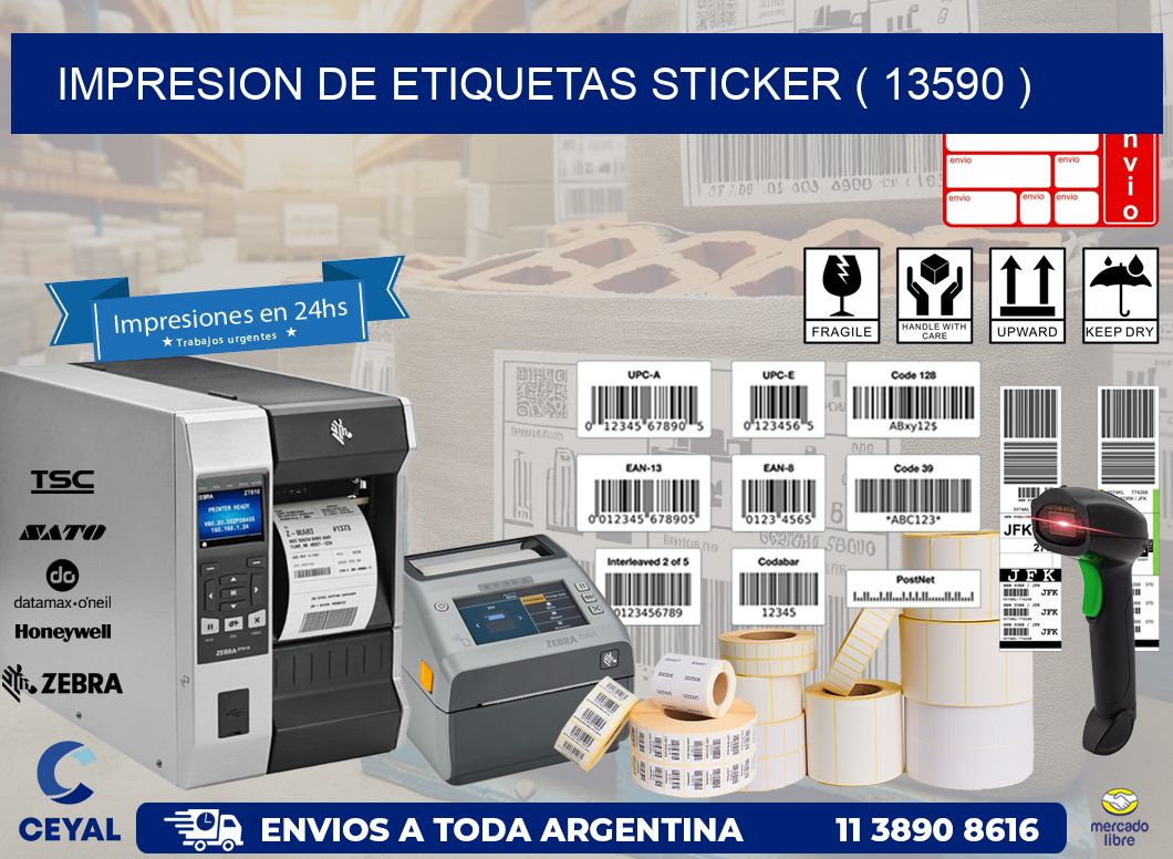 impresion de etiquetas sticker ( 13590 )