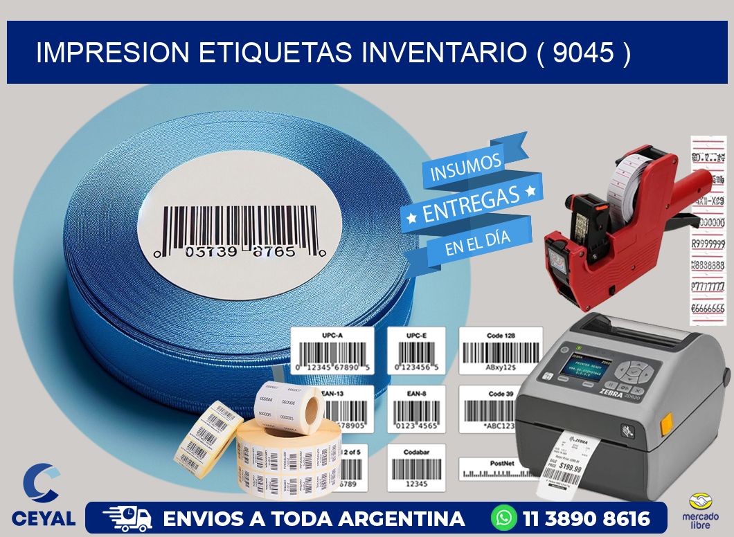 impresion etiquetas inventario ( 9045 )