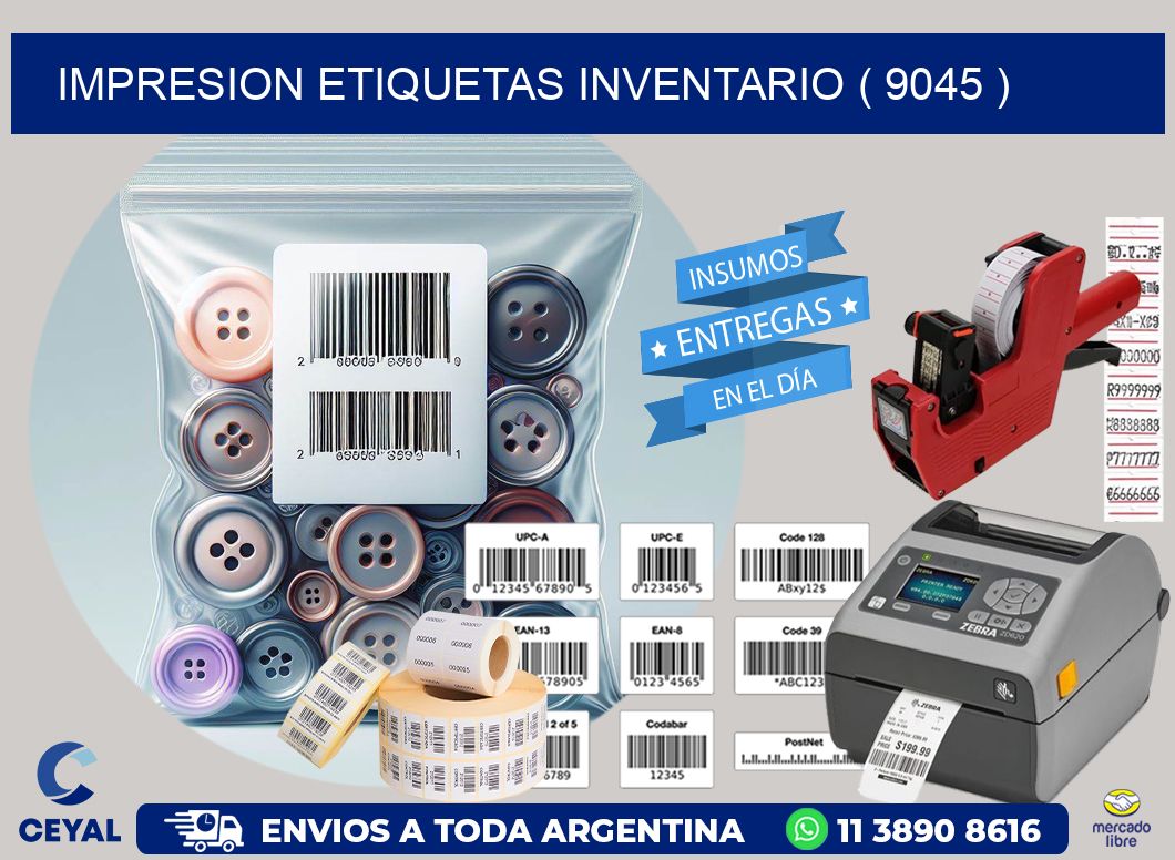 impresion etiquetas inventario ( 9045 )