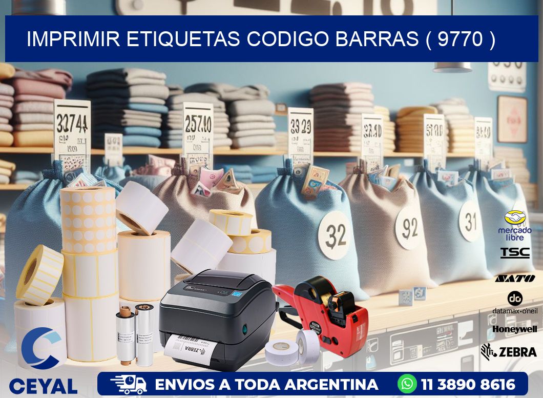 imprimir etiquetas codigo barras ( 9770 )