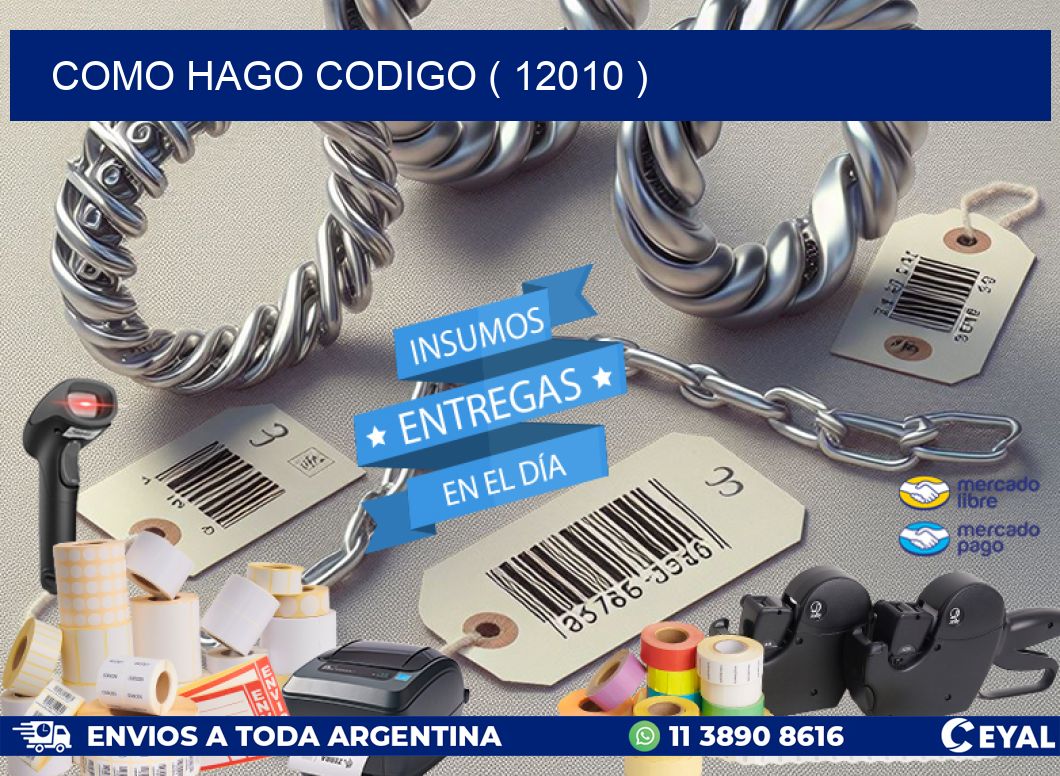 COMO HAGO CODIGO ( 12010 )