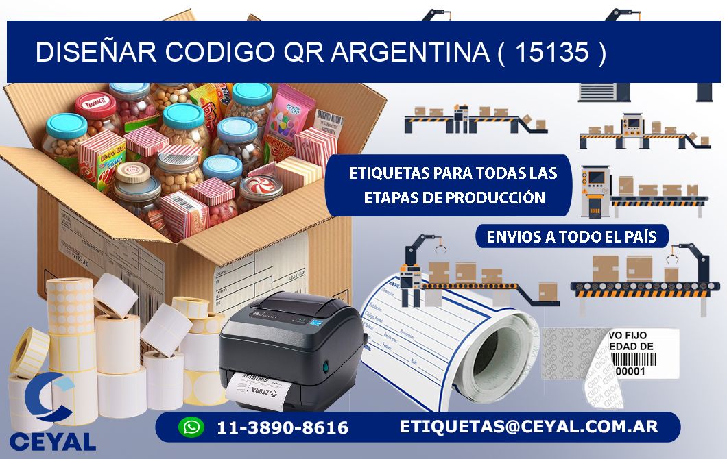 DISEÑAR CODIGO QR ARGENTINA ( 15135 )