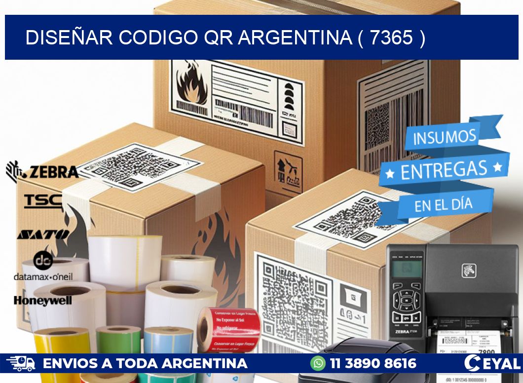 DISEÑAR CODIGO QR ARGENTINA ( 7365 )