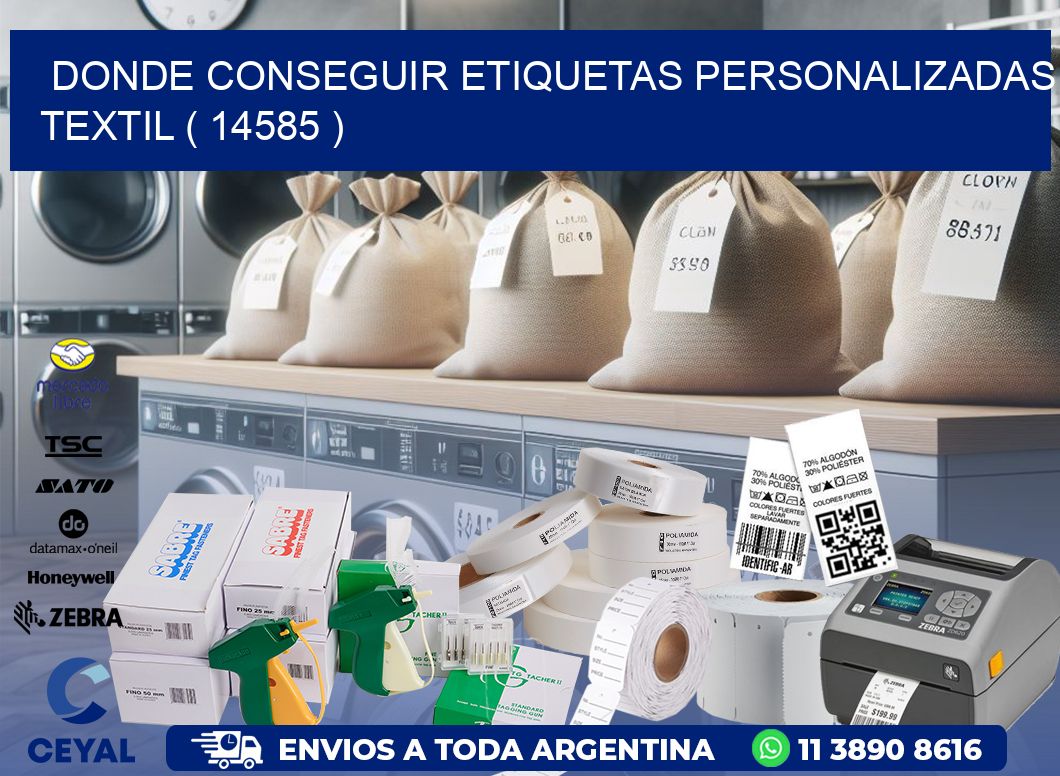 DONDE CONSEGUIR ETIQUETAS PERSONALIZADAS TEXTIL ( 14585 )