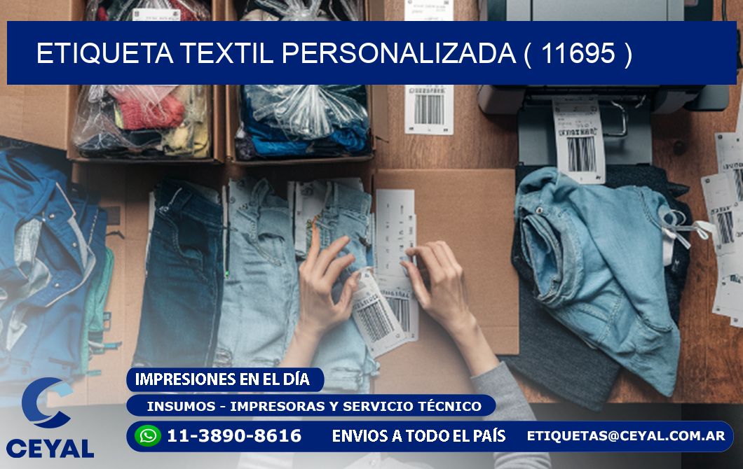 ETIQUETA TEXTIL PERSONALIZADA ( 11695 )