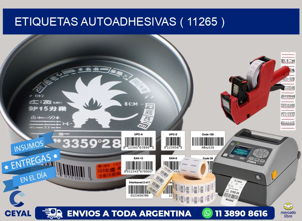 ETIQUETAS AUTOADHESIVAS ( 11265 )