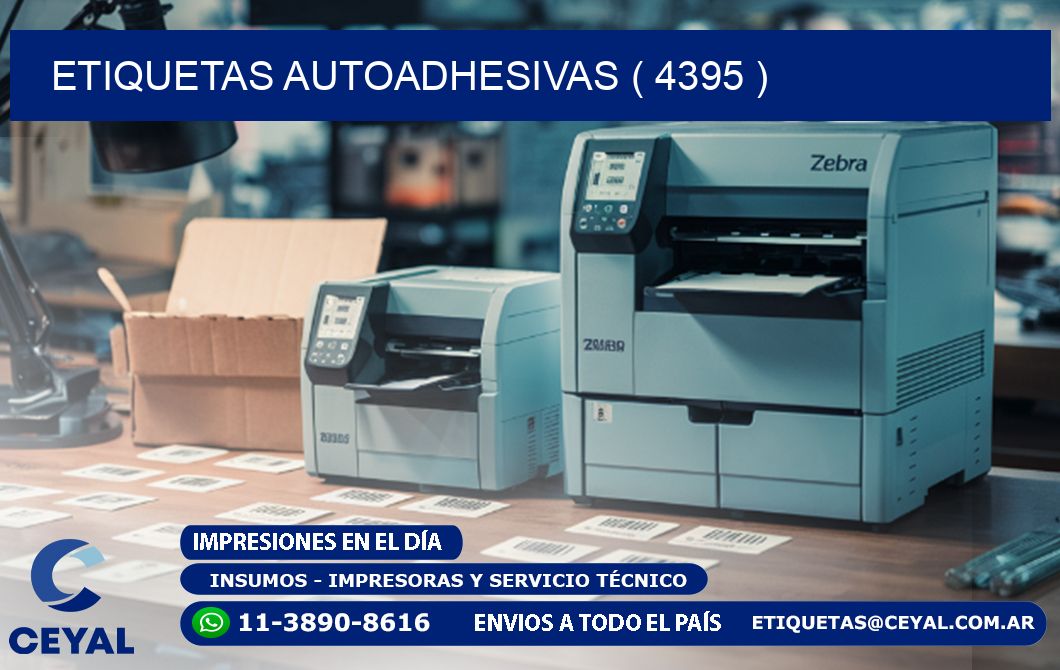 ETIQUETAS AUTOADHESIVAS ( 4395 )