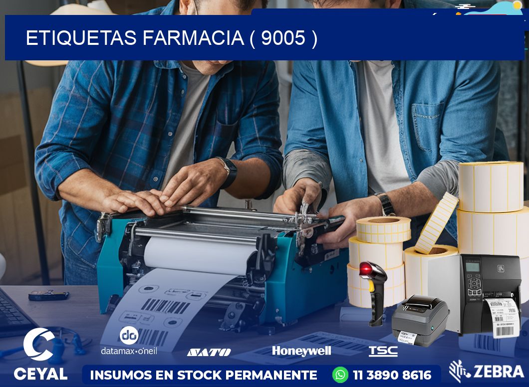 ETIQUETAS FARMACIA ( 9005 )