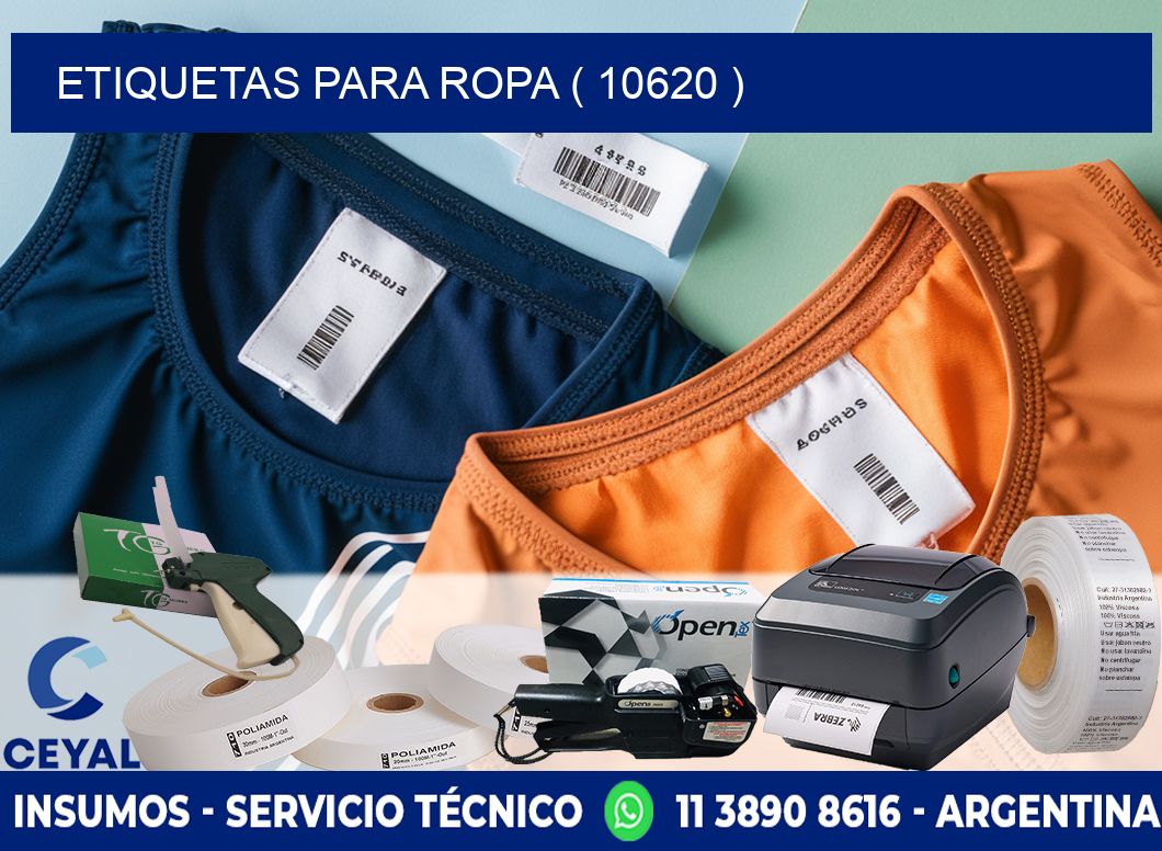 ETIQUETAS PARA ROPA ( 10620 )