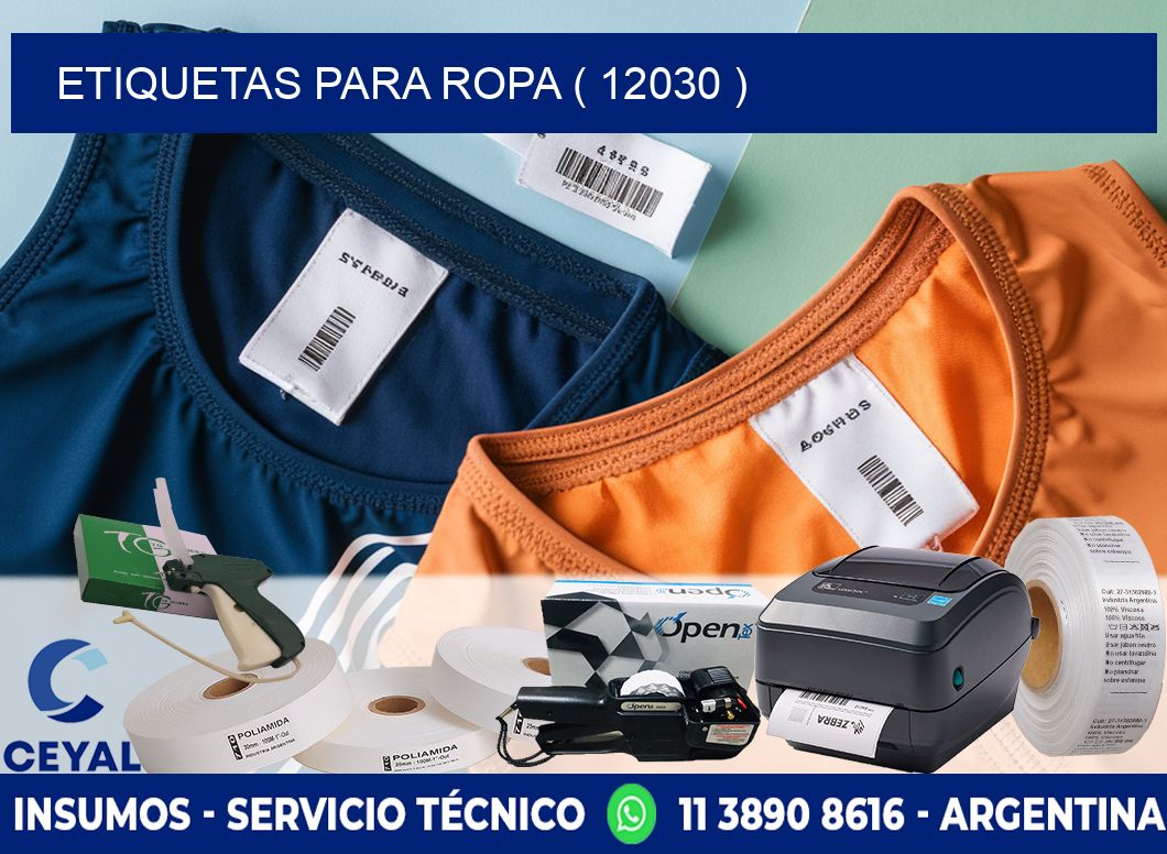 ETIQUETAS PARA ROPA ( 12030 )