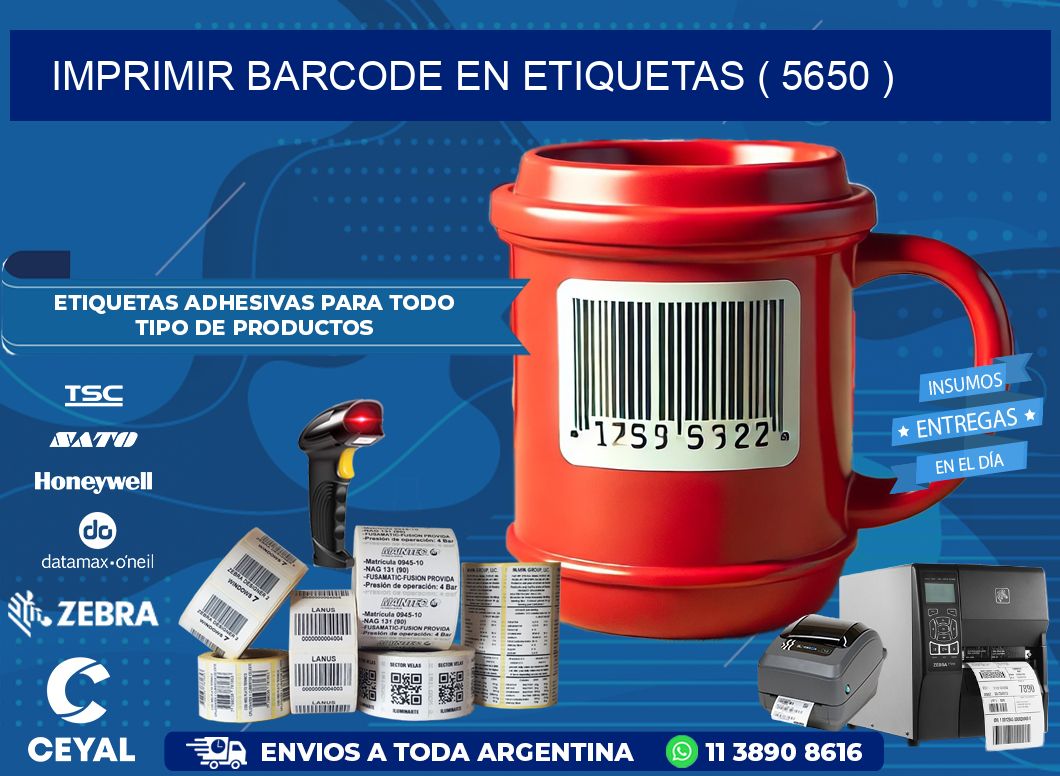 IMPRIMIR BARCODE EN ETIQUETAS ( 5650 )