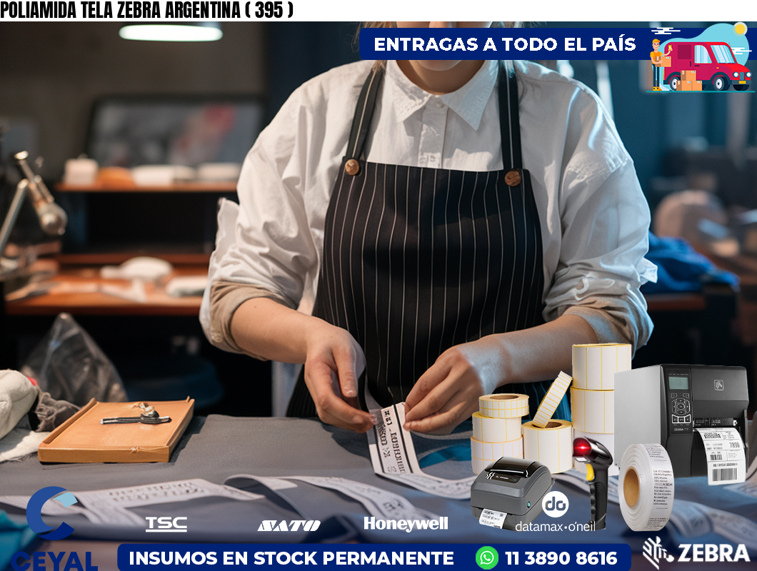 POLIAMIDA TELA ZEBRA ARGENTINA ( 395 )