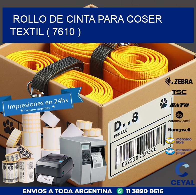 ROLLO DE CINTA PARA COSER TEXTIL ( 7610 )