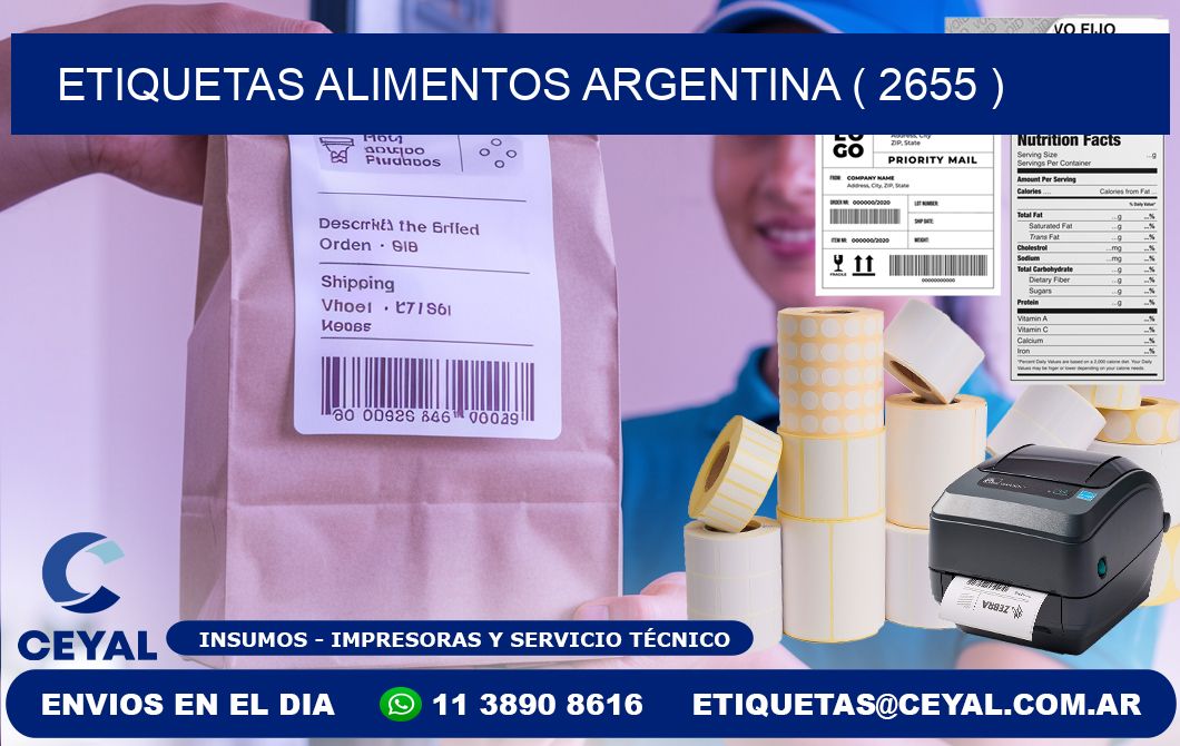 etiquetas alimentos argentina ( 2655 )