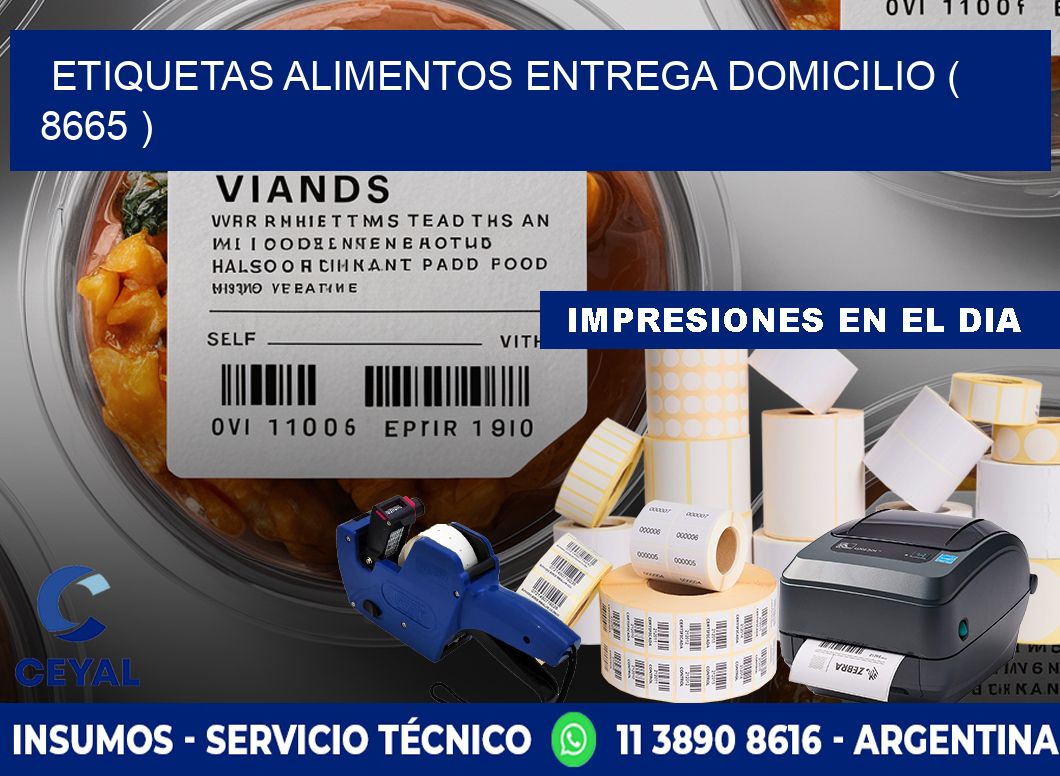 etiquetas alimentos entrega domicilio ( 8665 )