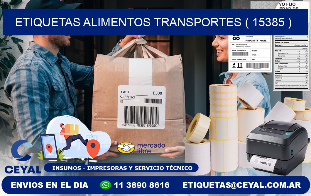 etiquetas alimentos transportes ( 15385 )