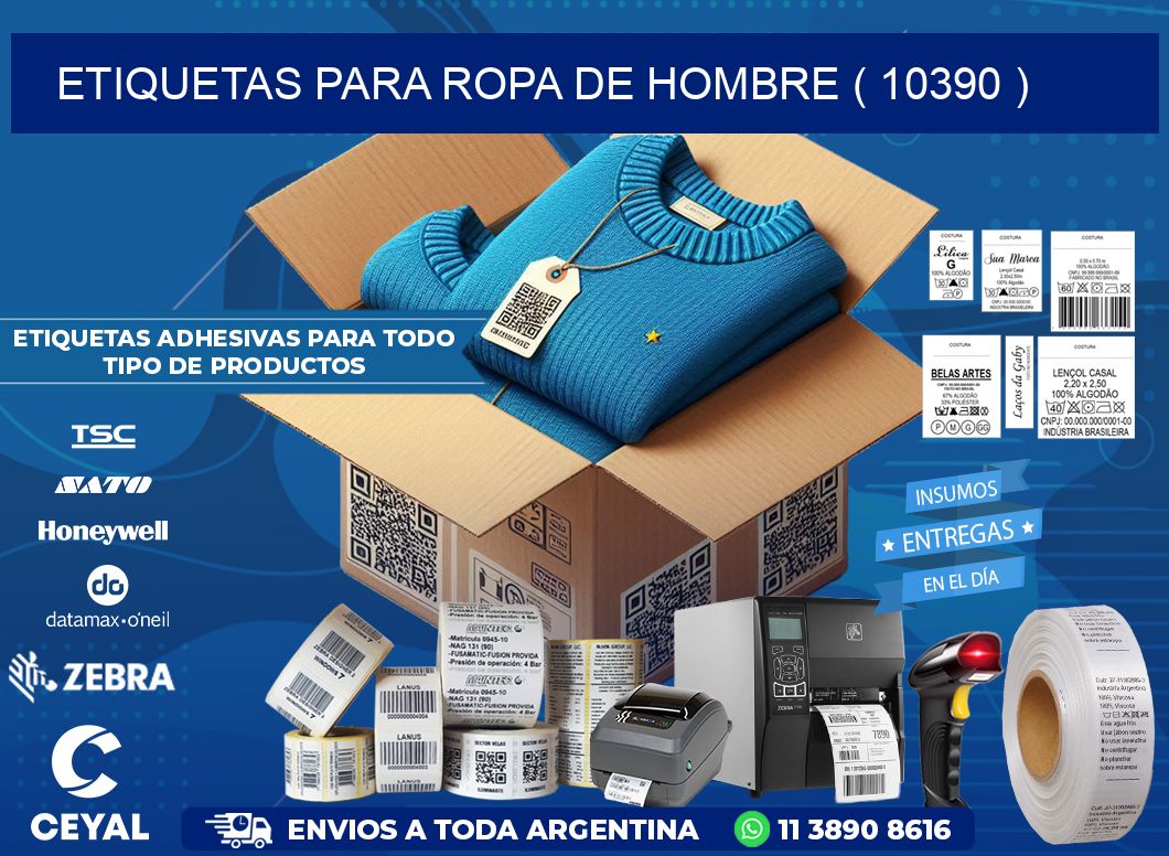 etiquetas para ropa de hombre ( 10390 )