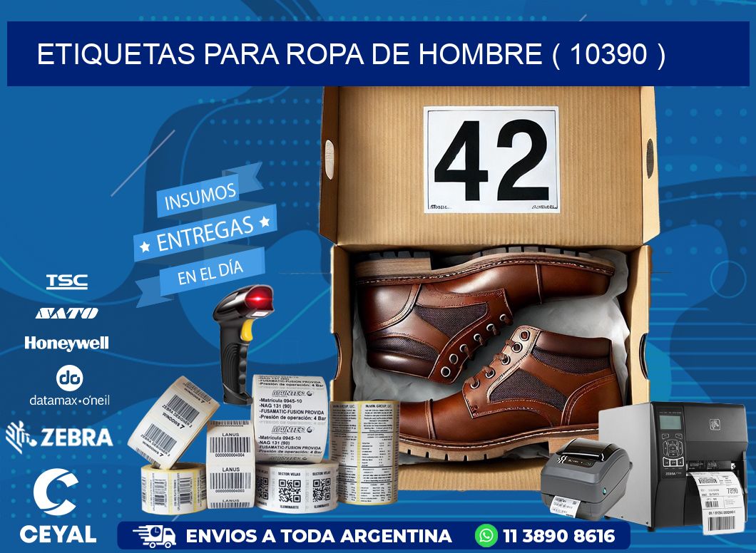 etiquetas para ropa de hombre ( 10390 )