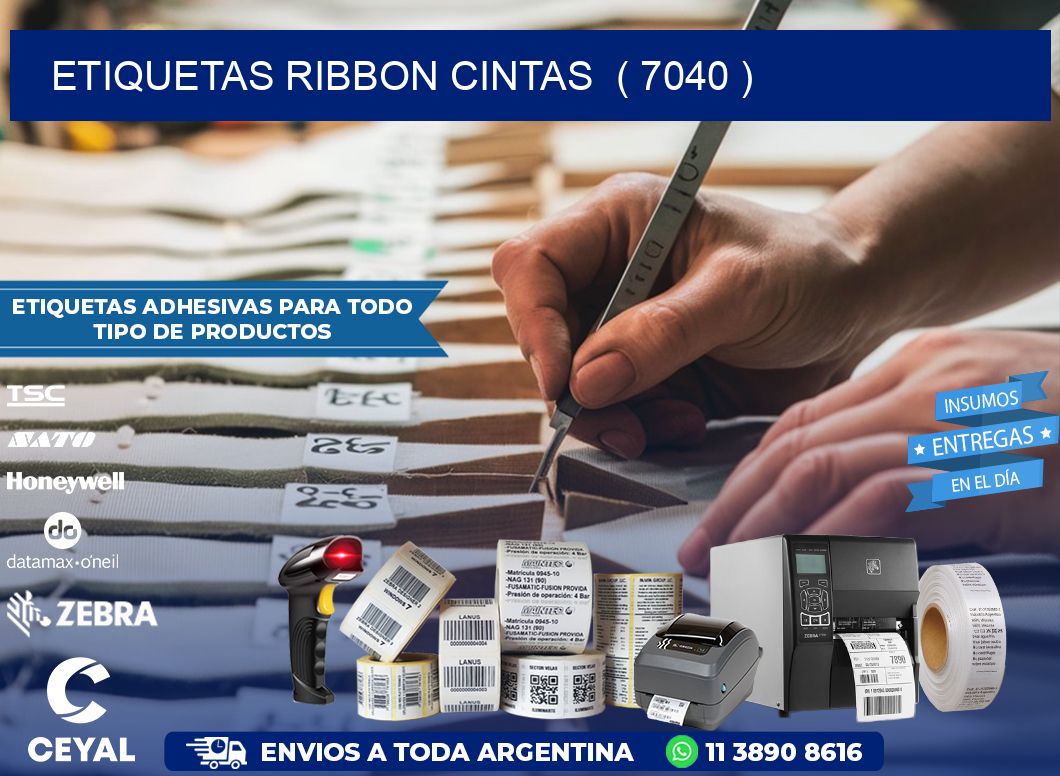 etiquetas ribbon cintas  ( 7040 )