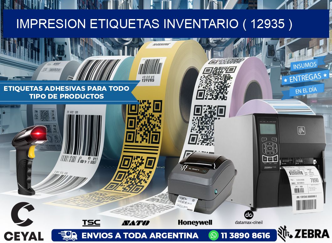 impresion etiquetas inventario ( 12935 )