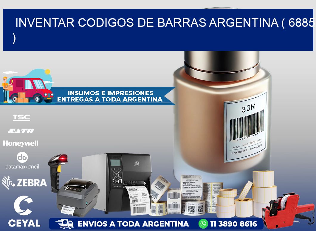 inventar codigos de barras argentina ( 6885 )