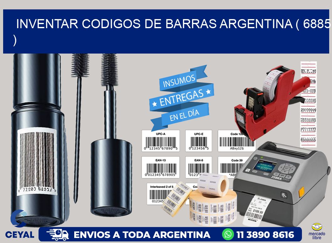 inventar codigos de barras argentina ( 6885 )