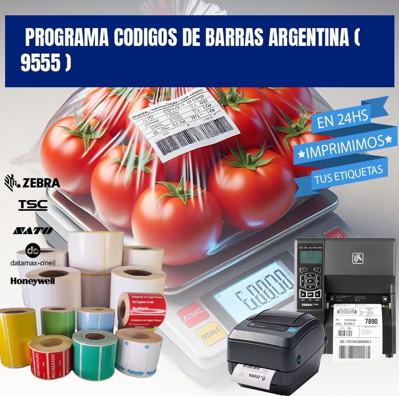 programa codigos de barras argentina ( 9555 )