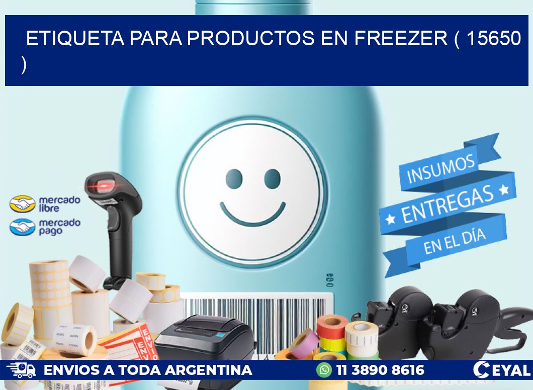 ETIQUETA PARA PRODUCTOS EN FREEZER ( 15650 )