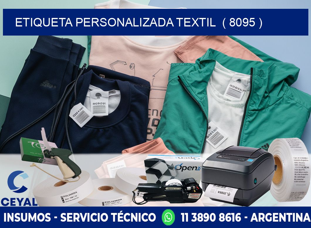 ETIQUETA PERSONALIZADA TEXTIL  ( 8095 )