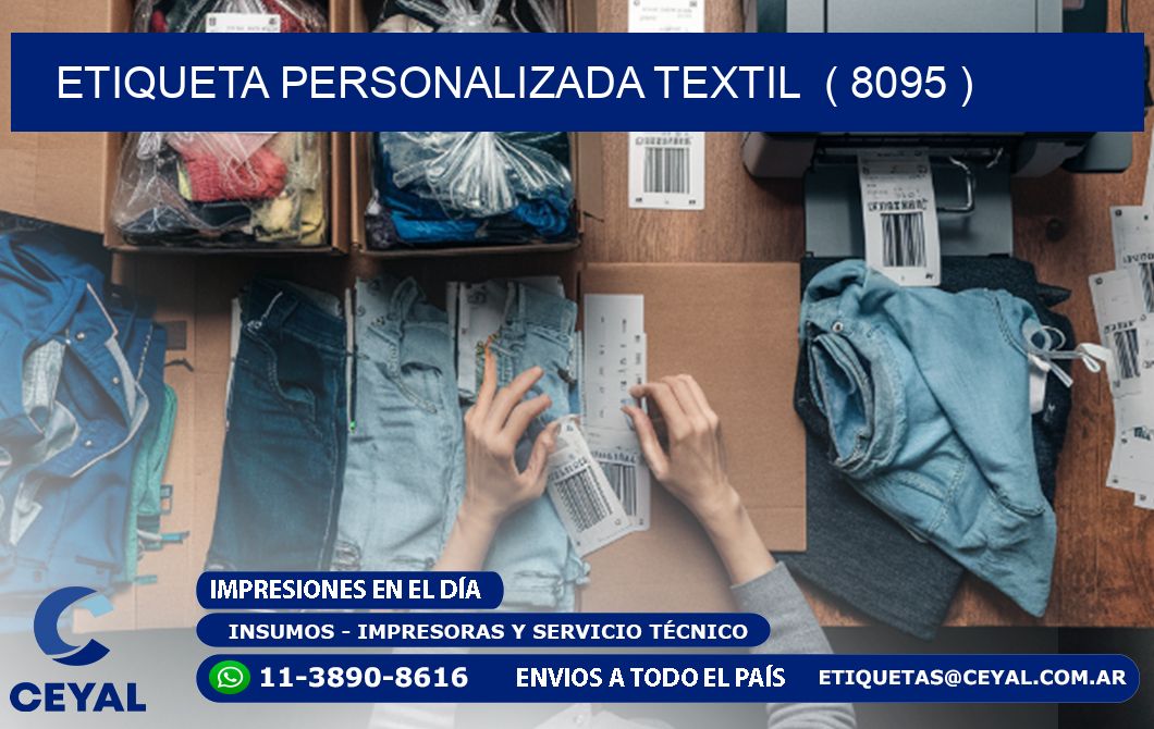 ETIQUETA PERSONALIZADA TEXTIL  ( 8095 )