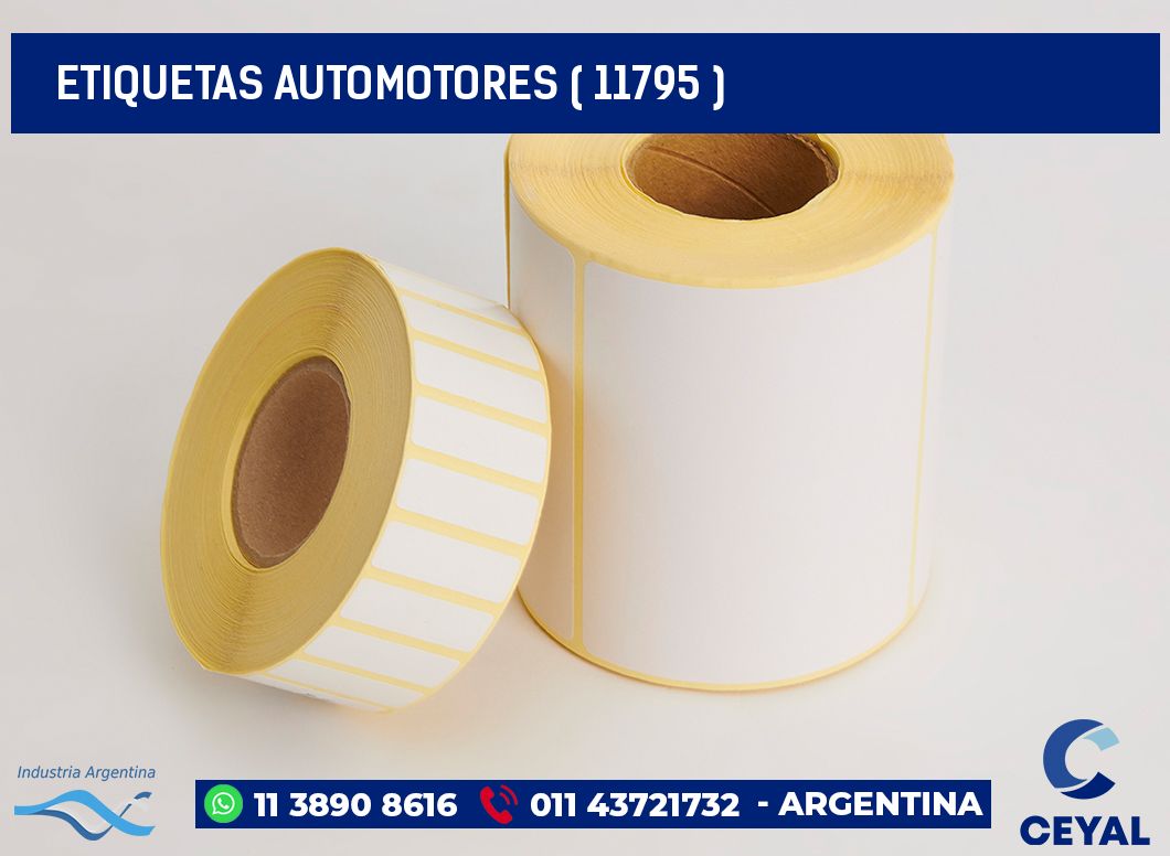 ETIQUETAS AUTOMOTORES ( 11795 )