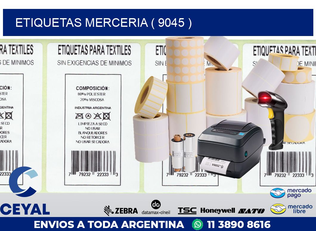 ETIQUETAS MERCERIA ( 9045 )