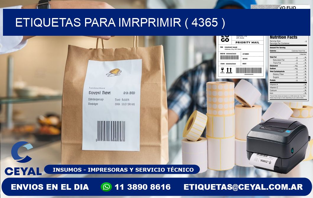 ETIQUETAS PARA IMRPRIMIR ( 4365 )