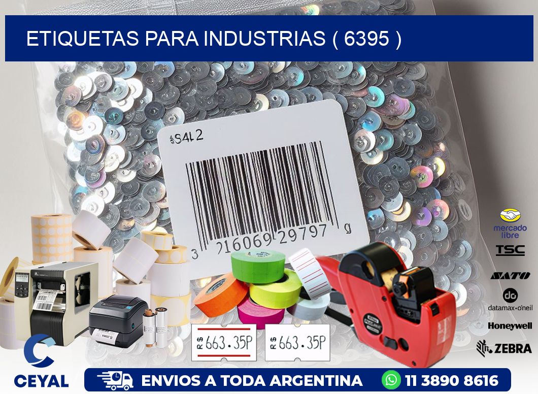 ETIQUETAS PARA INDUSTRIAS ( 6395 )