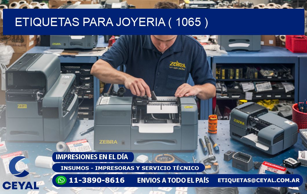 ETIQUETAS PARA JOYERIA ( 1065 )